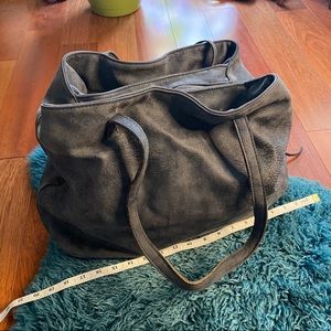 Vegan Leather Dusky Blue Bag